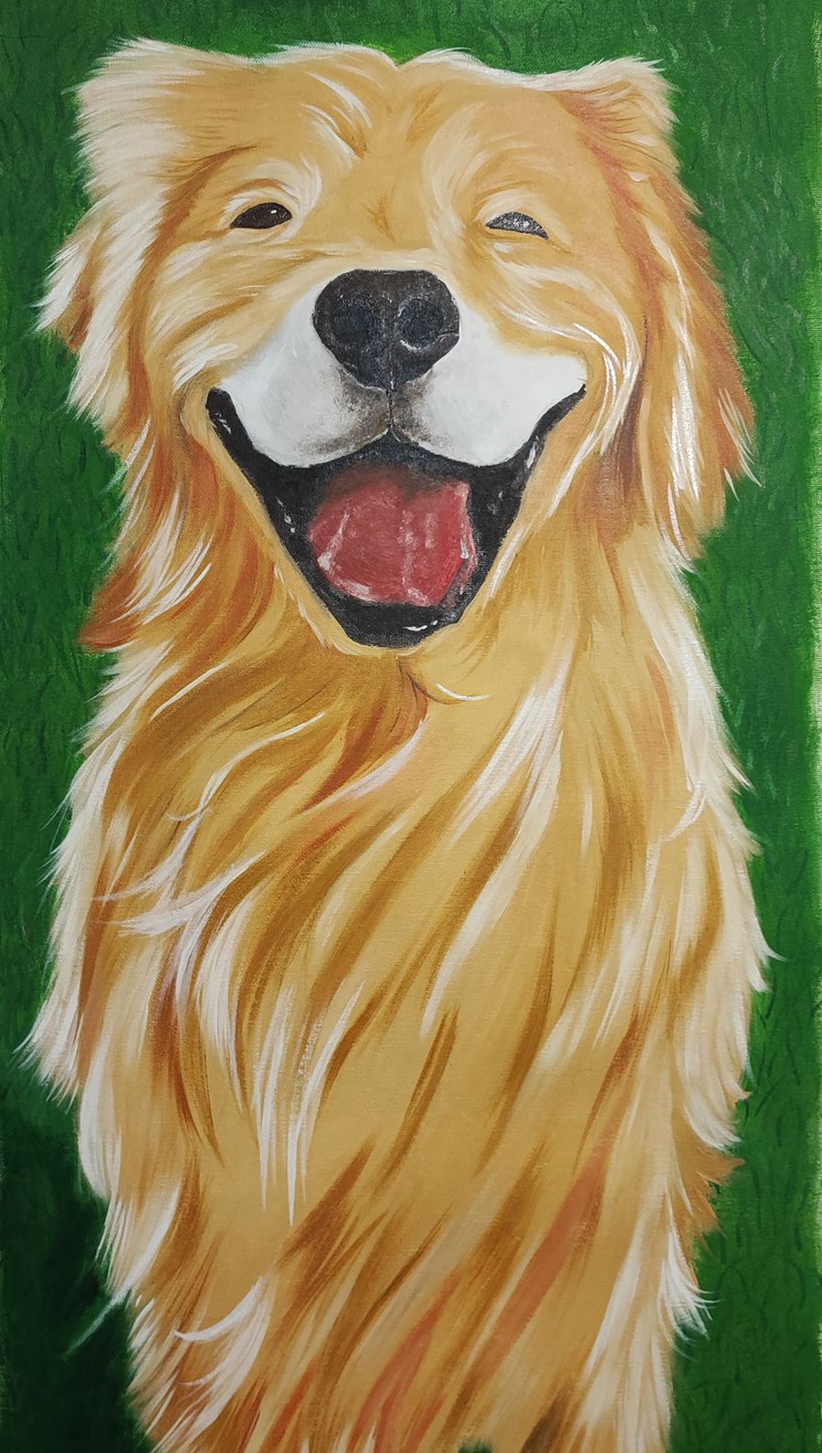 Golden, óleo sobre tela, 34x83cm
